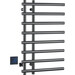 Полотенцесушитель электрический Boheme Venturo П8 500x800 мм 722-SGM, shine gun metal, Цвет производителя: shine gun metal - фото 
