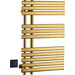 Полотенцесушитель электрический Boheme Venturo П11 500x800 мм 723-G, gold, Цвет производителя: gold - фото 